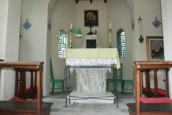 Cappella della Villa Gasbarrini: interno