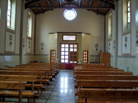 Chiesa di San Giuseppe a Colleranesco: interno