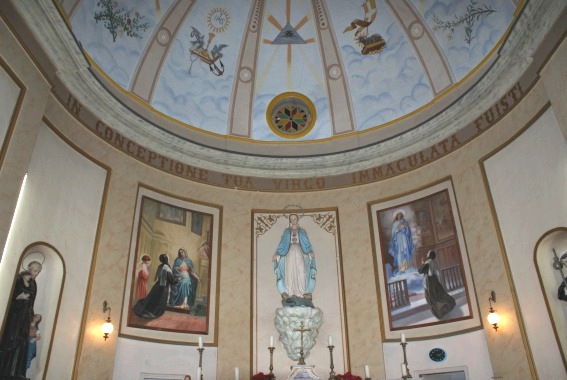 La Chiesa di San Rocco nell'Istituto Castorani