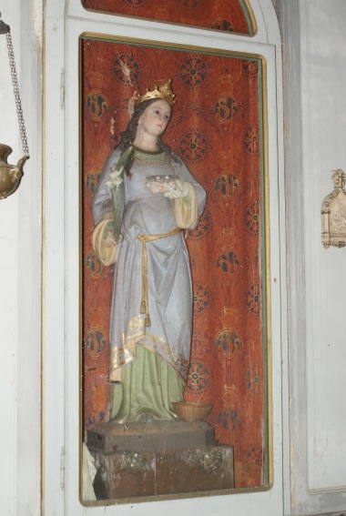 Chiesetta di Santa Lucia: la statua di Santa Lucia