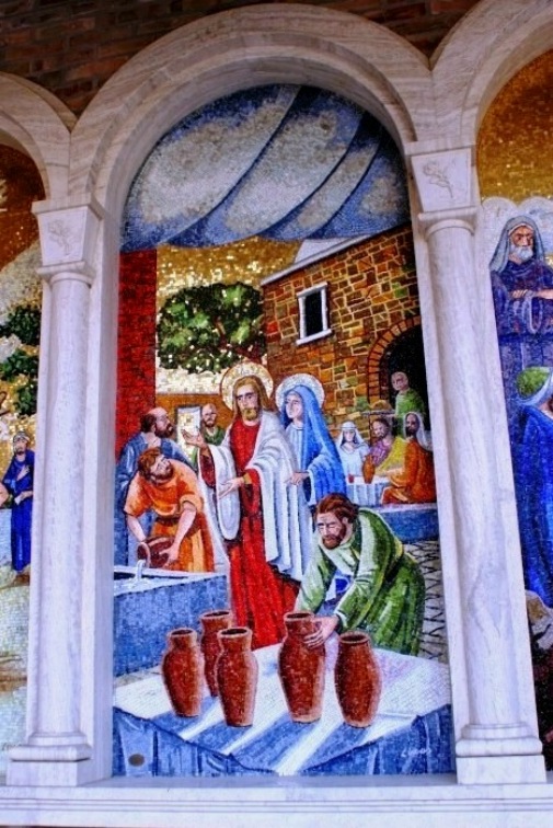 I mosaici del "Portico del Rosario" presso il Santuario della Madonna dello Splendore a Giulianova (Te)