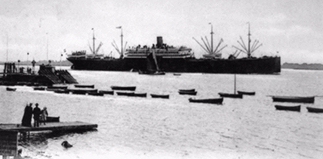 Nave "Bulgaria" (1898) - Hamburg-American Line