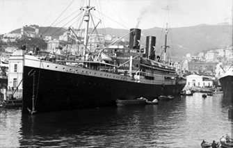 Nave "Dante Alighieri" (1914) - Societ Transatlantica Italiana