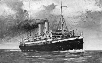 Nave "Duca di Genova" (1907) - Navigazione Generale Italiana