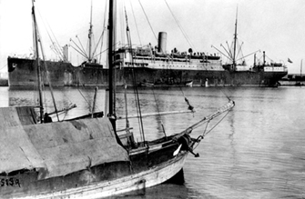 Nave "Guglielmo Pierce" (1907) - Hamburg-American