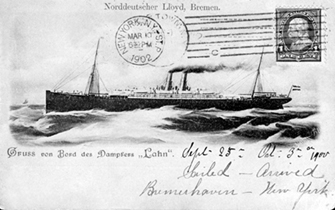 Nave "Lahn" (1887) - North German Lloyd
