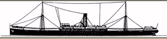 Nave "Mexico" (1905) - Mediterrane di Graville