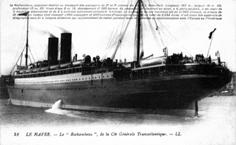 Nave Rochambeau (1911) - French Line