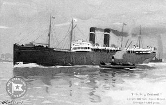 Nave Zeeland (1901) - Red Star Line
