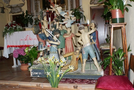 Chiesa della Natività di Maria ad Abetemozzo (Teramo): I Santi Martiri