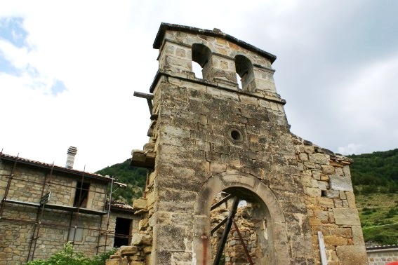 Altovia di Cortino (Te): Chiesa di S.Egidio della Rocca