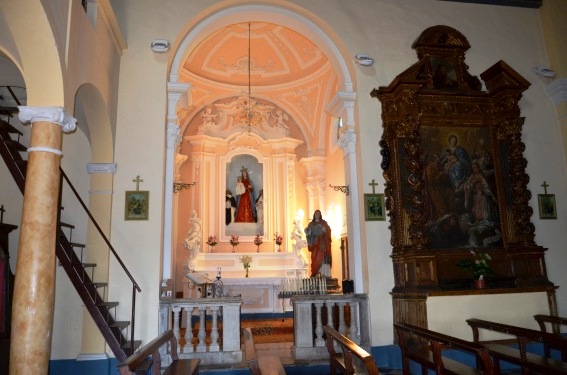 Chiesa di S.Maria delle Grazie (della Cona) ad Atri (Te): Cappella
