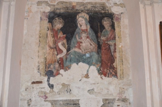 Chiesa di S.Agostino ad Atri (Te): affresco 