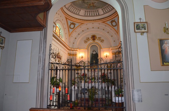 Chiesa del Santo Spirito ad Atri (Te): Cappella di S.Rita