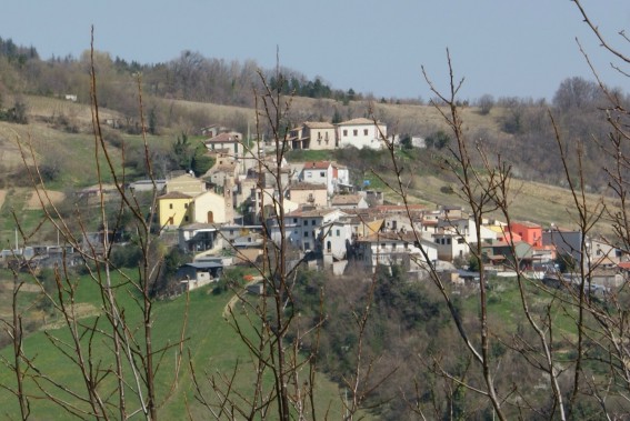 Battaglia di Campli (Te): panorama