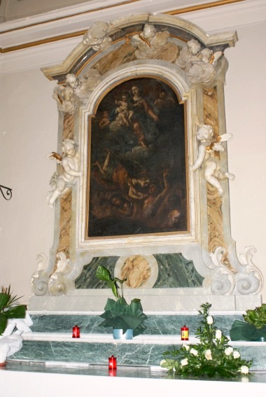 Cappella di S.Maria della Misericordia a Bellante (Te): Madonna delle Anime Purganti