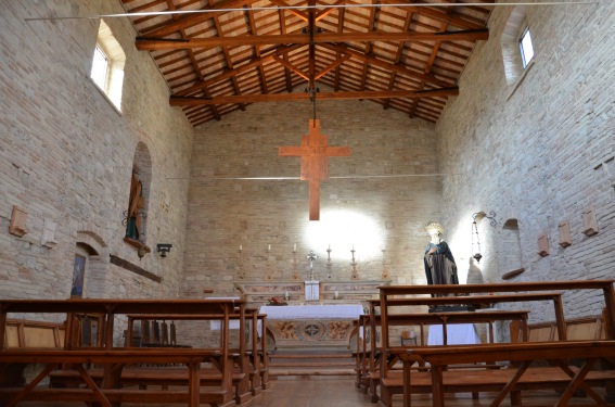 Chiesa di S.Pietro a Spoltino a Borgo Spoltino di Mosciano S.Angelo (Te)