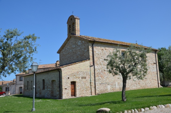 Borgo Spoltino di Mosciano S.Angelo (Te): Chiesa di S.Pietro a Spoltino