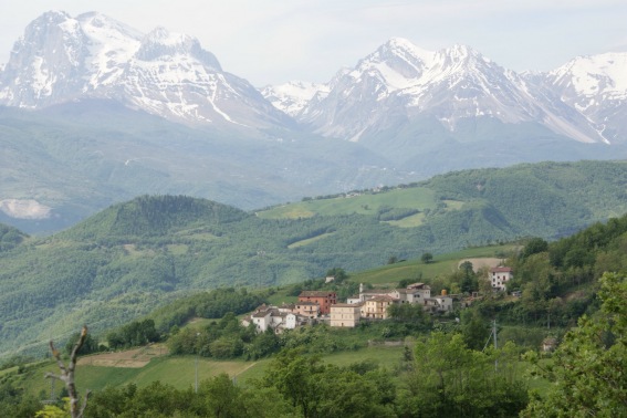Borgonovo di Torricella Sicura (Te): panorama