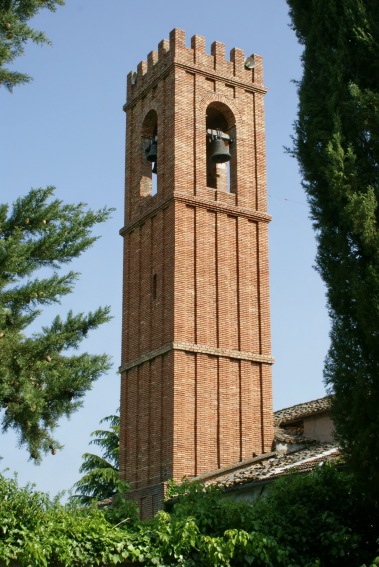 Campli: Torre campanaria della Chiesa del Convento dei Cappuccini