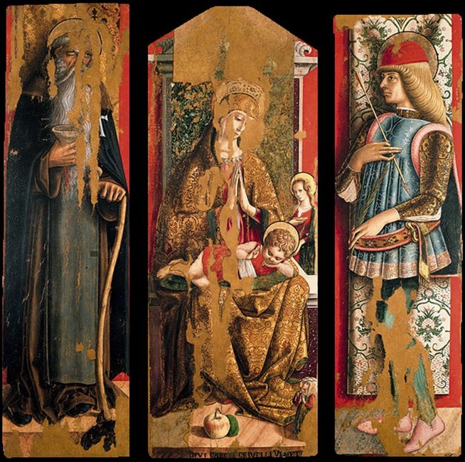 Carlo Crivelli - Secondo trittico