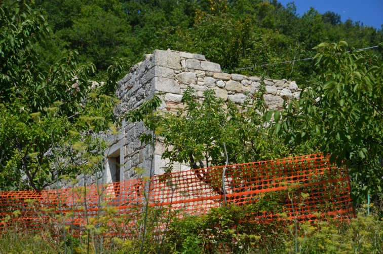 Resti della Chiesa di San Pietro a Case Coletti di Valle Castellana (Te)