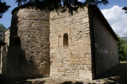Chiesa di S. Maria de Praediis a Castagneto: l'abside