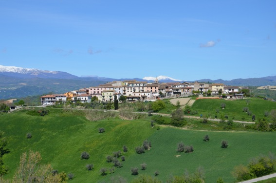 Panorama di Castel Castagna (Teramo)