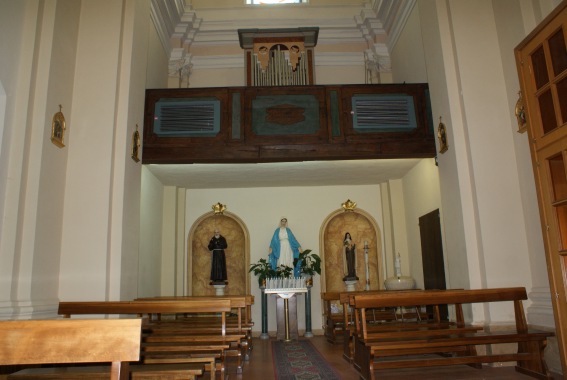 Chiesa di S.Giovanni Evangelista a Castellalto (Te): organo a canne