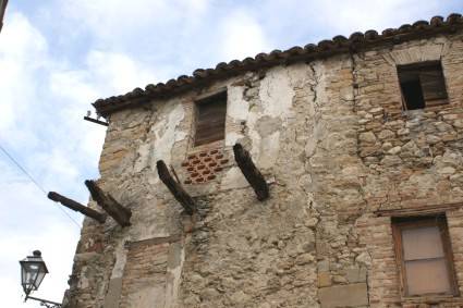 Castiglione della Valle: i resti di un antico gafio