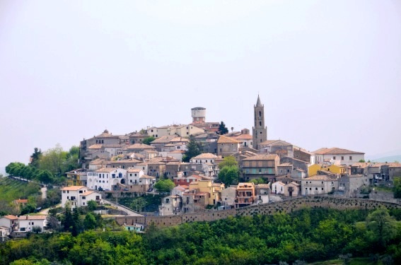 Cellino Attanasio (Te): veduta dalla frazione di Petrilli