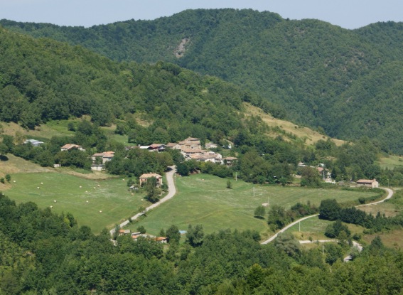 Ceraso di Valle Castellana (Te): veduta