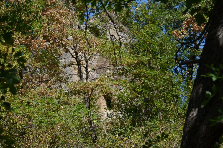 Ruderi della Chiesa di S.Valentino a Cerchiara di Isola del G.Sasso (Te)