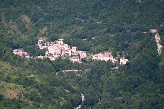 Ceriseto di Isola del Gran Sasso (Te): veduta