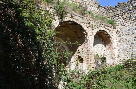 Resti del Monastero di S.Cassiano a Cesa di Francia di Isola del G.S. (Te)