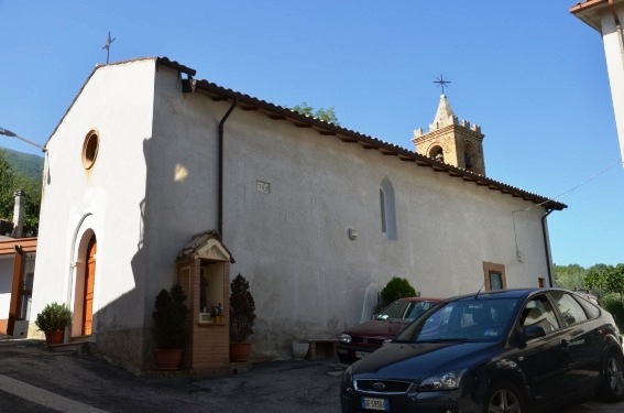 Chiesa di S.Pietro a Cornacchiano di Civitella del Tronto (Te)