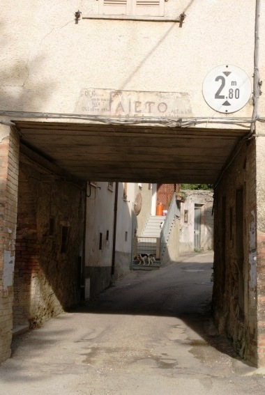Faieto: portale d'ingresso al borgo