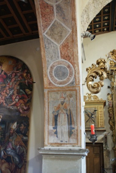 Chiesa dei SS.Pietro e Paolo a Fano Adriano (Te): affreschi