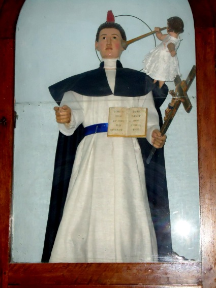 Chiesa della Madonna del Soccorso a Fichieri di Campli: statua di S. Vincezo Ferrer