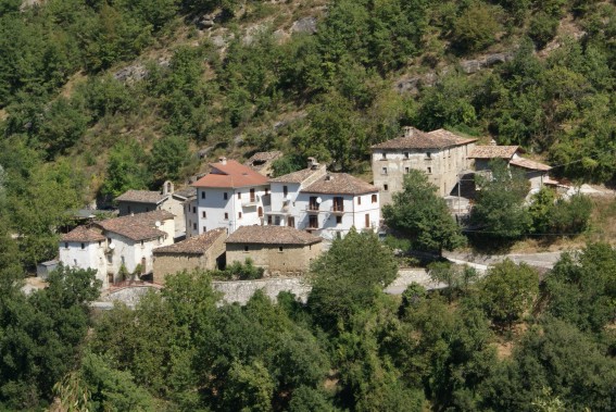 Fiume di Rocca S.Maria (Te): panorama