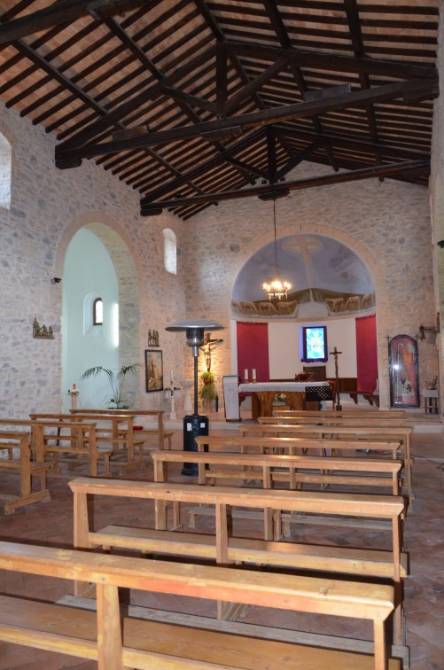 Chiesa di S.Giusta a Forca di Valle di Isola del G.Sasso (Te)