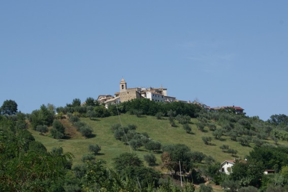 Forcella di Teramo: panorama