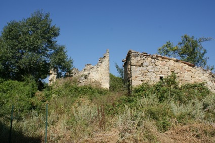 Frunti di Valle S. Giovanni (Te): ruderi.