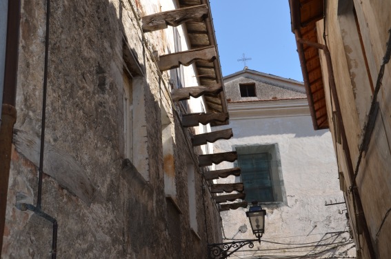 Chiesa di S.Giuseppe ad Isola del Gran Sasso (Te) e resti di un gafio