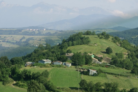 Licciano di Rocca S.Maria (Te): panorama