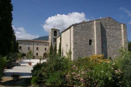Montesanto a Civitella del Tronto: l'abbazia