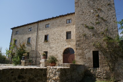 Abbazia di Montesanto a Civitella del Tronto: gli alloggi