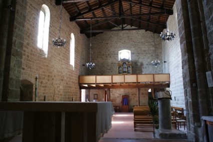 Abbazia di Montesanto a Civitella del Tronto: interno