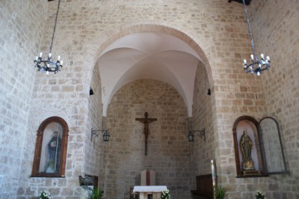 Abbazia di Montesanto a Civitella del Tronto: interno