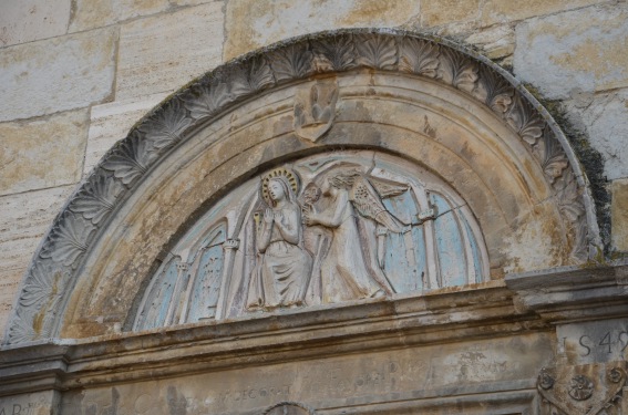 Chiesa di S.Rocco a Montorio al Vomano (Te): lunetta sopra il portale